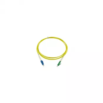 Câble de raccordement fibre optique simplex BlueOptics LC-UPC vers LC-APC monomode OS2 30 m