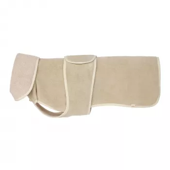Peignoir de bain pour chien PALOPA Robi beige taille L