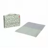 Trousse à langer Lässig Green Label XL, Leo, 1,9 l, 26 x 4,5 x 19 cm, avec tapis à langer déperlant, polyester recyclé, Light Khaki
