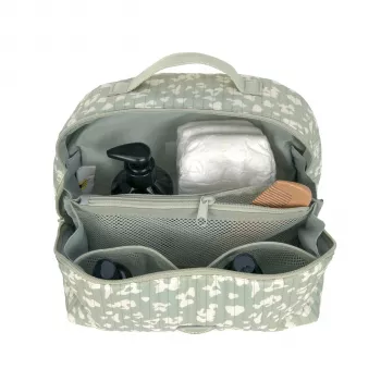 Trousse de rangement de voyage Lassig Green Label Organizer Leo Light Khaki