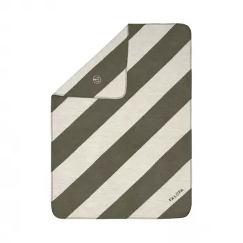 Couverture pour chien rayée PALOPA Ida M vert foncé