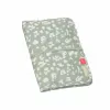 Trousse à langer Lässig Green Label, Leo, 18 x 2,5 x 25,5 cm, avec tapis à langer déperlant, polyester recyclé, Light Khaki