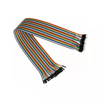 kabelmeister Jumper Wire Fils sécables 40 broches pour Arduino, Raspberry Pi etc., mâle vers femelle