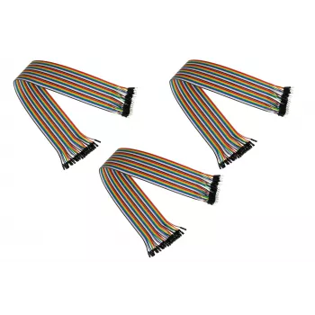 kabelmeister Jumper Wire Fils sécables 40 broches pour Arduino, Raspberry Pi etc., mâle vers femelle