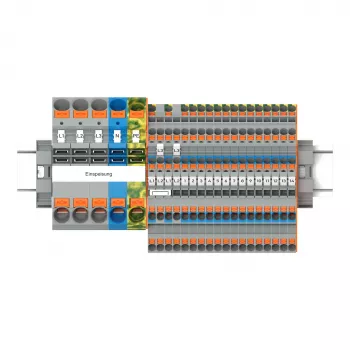 Set de répartition principal WAGO 821-111 TOPJOB S FI/LS avec bouton-poussoir