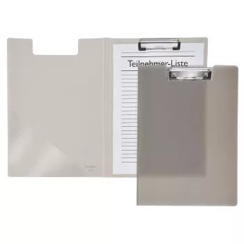 Chemise porte-documents Foldersys transparente A4 PVC
