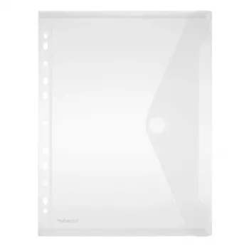 Pochette perforée FolderSys 40106-04 DIN A4 transparente 10 pièces/pack