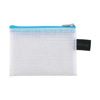 Pochette à fermeture éclair Foldersys A7 transparente