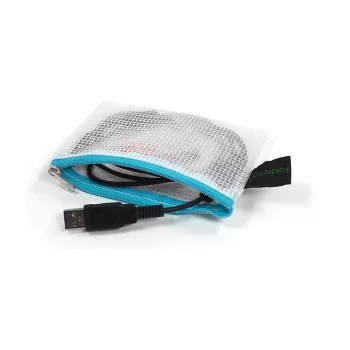 Pochette à fermeture éclair Foldersys A7 transparente