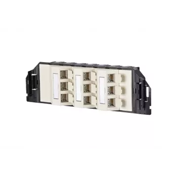 METZ CONNECT module Keystone RJ45 Cat.6A blindé noir lot de 1