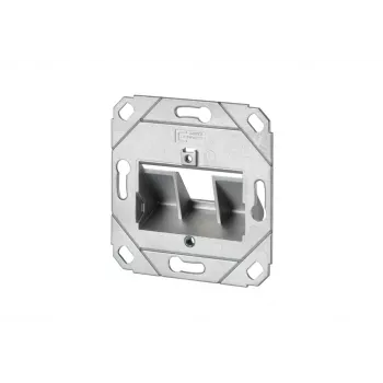 METZ CONNECT 130B20D11200KE prise réseau Keystone 1 port encastrée blanc pur