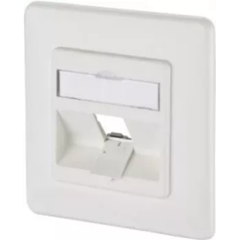 Prise murale encastrée METZ CONNECT Keystone 1 port blanc pur (RAL 9010) 130B20D11002KE