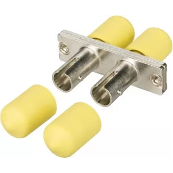 Adaptateur fibre optique METZ CONNECT 150900D1-I ST, métal non revêtu, multimode/monomode