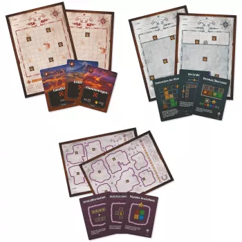 Pegasus Spiele The Cartographer & The Cartographer : Extension Unknown Lands
