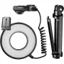 Walimex Pro Macro LED Ring Light DSR 232 ensemble
