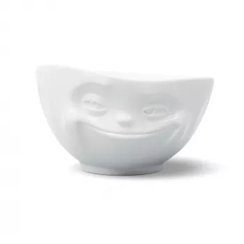 FIFTYEIGHT PRODUCTS bol 500ml - sourire blanc