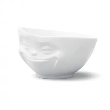 FIFTYEIGHT PRODUCTS bol 500ml - sourire blanc