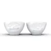 FIFTYEIGHT PRODUCTS Bowl Set 100ml - Laughing & Delicious White