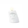 Bougeoir FIFTYEIGHT PRODUCTS FIFTYEIGHT Candle Snuggle CUDDLY petit blanc