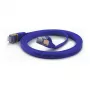 wantecWire câble patch CAT6A extra plat FTP 1,0m bleu