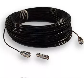 Güde 0134-10 câble coaxial 10 m BNC noir