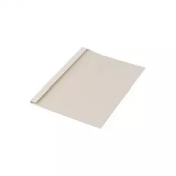 LMG Signaltechnologie BMDLEM-BEIG-R2 Chemises à reliure thermique, structure lin, beige, 2 mm, 50 pièces