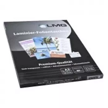 LMG pochettes de plastification A3 brillantes 80 microns lot de 100