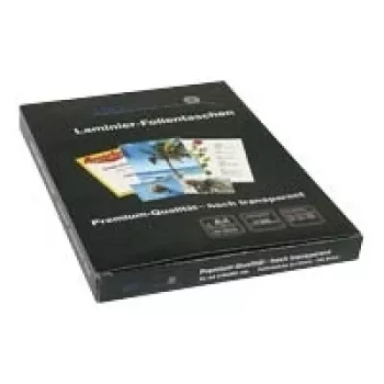LMG pochettes de plastification A4 brillantes, 80 microns, lot de 100