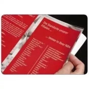 Pochettes de plastification LMG A3 brillantes, 80 microns, lot de 25