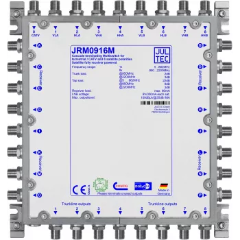 JULTEC JRM0916M Multiswitch en cascade 9 vers 16