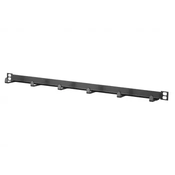 METZ CONNECT 19-Inch Patch Panel, 0.5U, 56 mm, RAL 9005 Black (130894-05-29-E)
