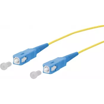 METZ CONNECT OpDAT Câble de brassage SC-S/SC-S OS2 1,0 m jaune 2,0 mm 151P3EOEO10E
