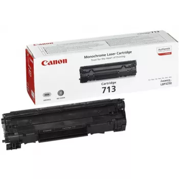 Cartouche de toner originale noire Canon 713 BK pour i-SENSYS LBP3250