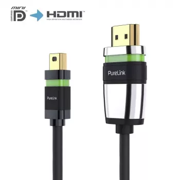 Câble Mini DisplayPort vers HDMI PureLink Ultimate Series ULS2000-010 1,0 m noir