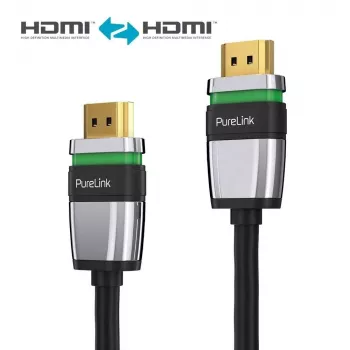 Câble HDMI Ultra High Speed avec Ethernet PureLink Ultimate Series 1,0 m triple blindage noir 8K 60Hz