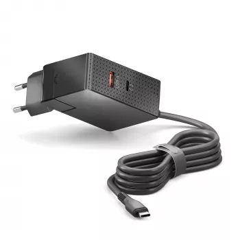 PURELINK chargeur USB-C/USB-A GaN Vuelogic 3 ports 100W PD noir