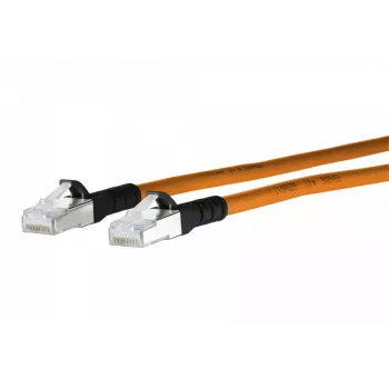 Câble réseau Ethernet METZ CONNECT 1308452001-E Cat6a SF/UTP 2 m orange