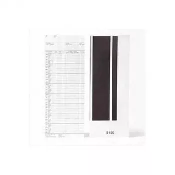 Bürk Mobatime 200 cartes de pointage ZR-Karte pour série BTM