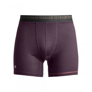 Ortovox 185 Rock N Wool Boxer - Dark Wild Berry - Size S