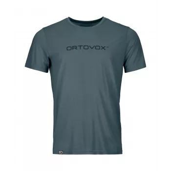 T-shirt Ortovox 150 Cool Brand Dark Arctic Grey M