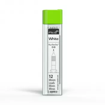 PICA-MARKER Pica Fine-Dry Recharges Blanc (lot de 10)