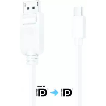 Purelink iSeries câble DisplayPort vers Mini DisplayPort 1,5 m blanc verrouillé (IS1100-015)