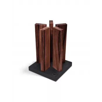 Bloc à couteaux magnétique KAI Stonehenge noyer