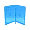 Boîtier Blu-ray MEDIARANGE BOX38-3-30 - 3 disques - bleu - transparent - plastique - 120 mm - RoHS