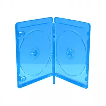 Boîtier Blu-ray MEDIARANGE BOX38-3-30 - 3 disques - bleu - transparent - plastique - 120 mm - RoHS