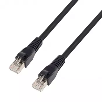 Câble patch TTL 1812-HD-1 Cat.6a HDBaseT 1 m noir