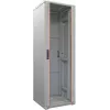 Armoire réseau IT-BUDGET 19 inch SRK - 38U - 600x600 mm - porte en verre trempé - prémontée - gris clair (RAL 7035)