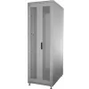 Armoire réseau IT-BUDGET 19 inch SRK - 42U - 600x600 mm - doubles portes perforées avant et arrière - prémontée - gris clair (99ITB19SRK4266DTGNM)