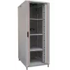 Armoire réseau IT-BUDGET 19 inch SRK - set complet - 42U - 800x800 mm - porte verre de sécurité/acier plein - 4 ventilateurs actifs - PDU - étagères - prémontée - gris clair (99ITB19SRK4288GGM)
