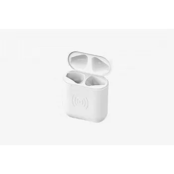 Boîtier de charge sans fil de remplacement CYOO pour Apple AirPods 1 & 2 - blanc